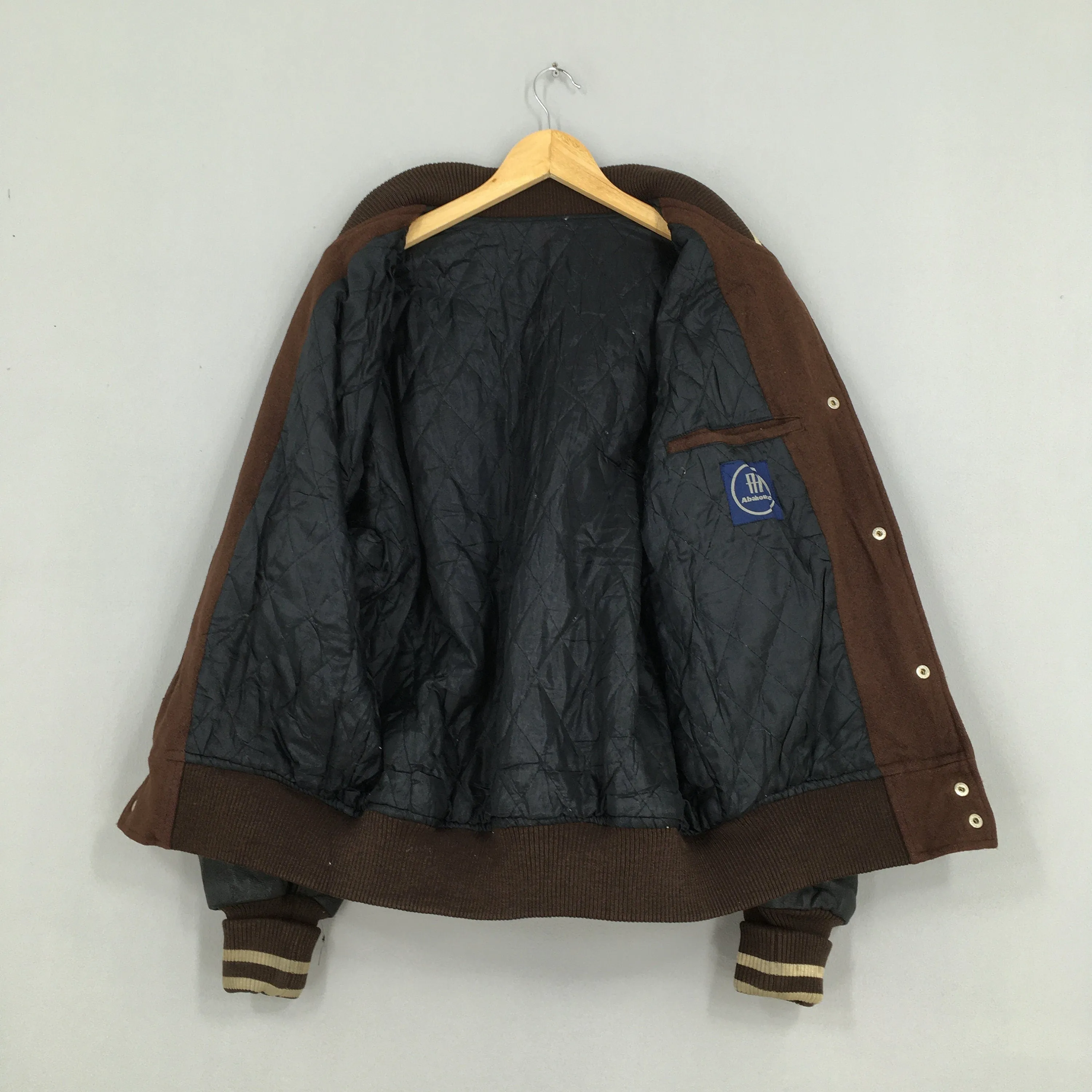 Abahouse Japan Wool Varsity Jacket Large