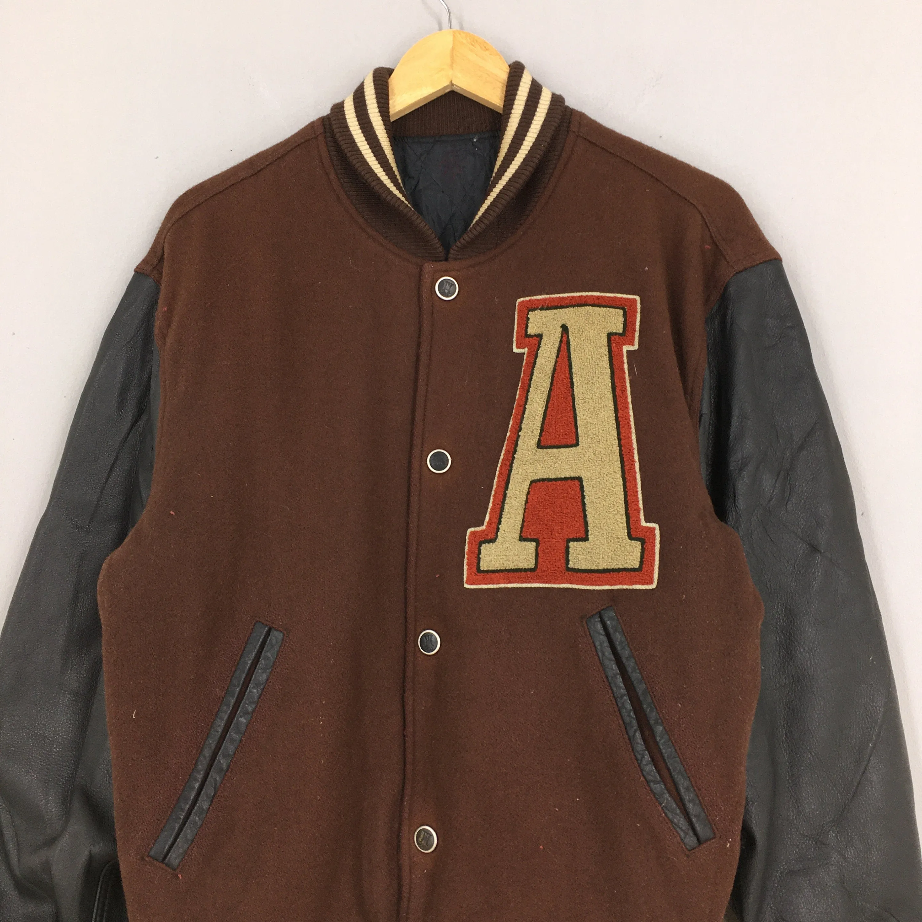 Abahouse Japan Wool Varsity Jacket Large