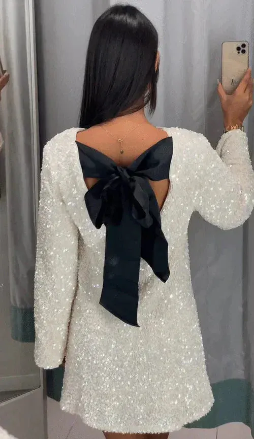 Audrey | Glamorous Bow Dress