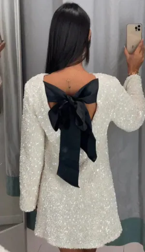 Audrey | Glamorous Bow Dress