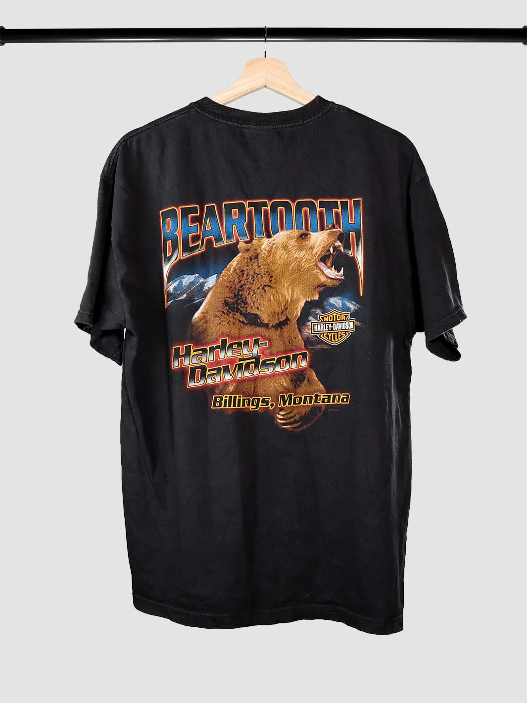 Beartooth Harley Davidson Montana Vintage T-Shirt (L)