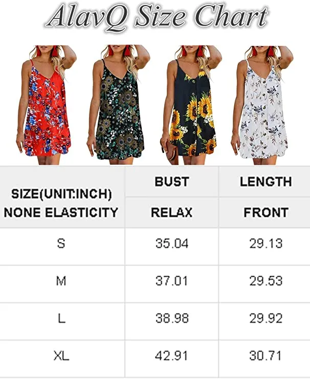 Black Sleeveless Women Summer Spaghetti Strap Button Down V Neck Sleeveless Casual Mini Dress - AlvaQ
