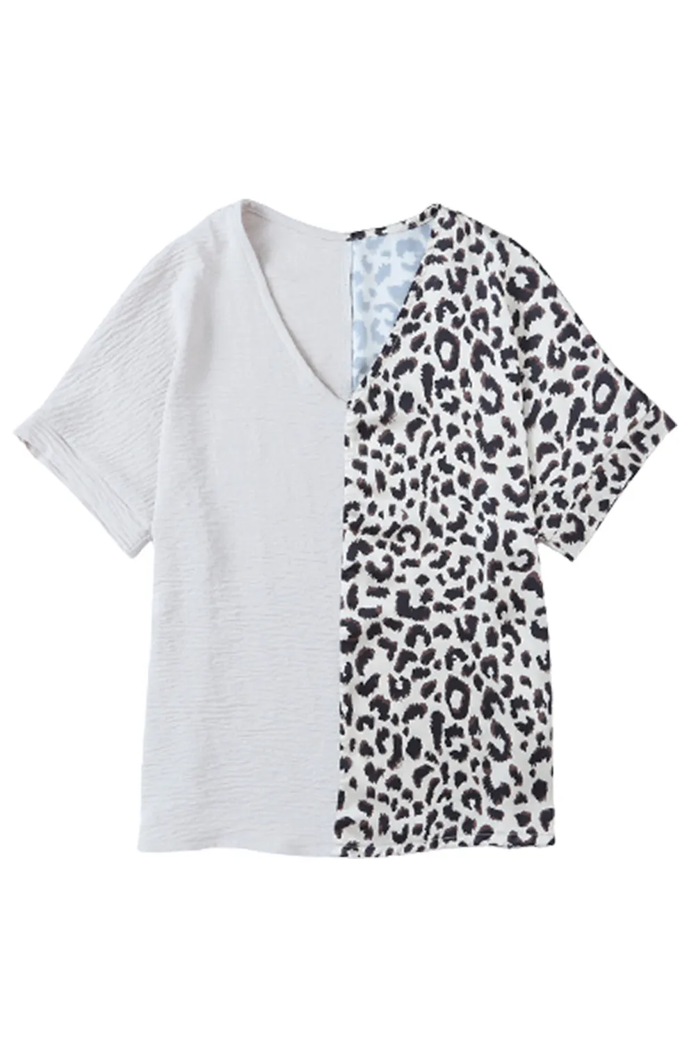 Button-Down Leopard Print Shirt