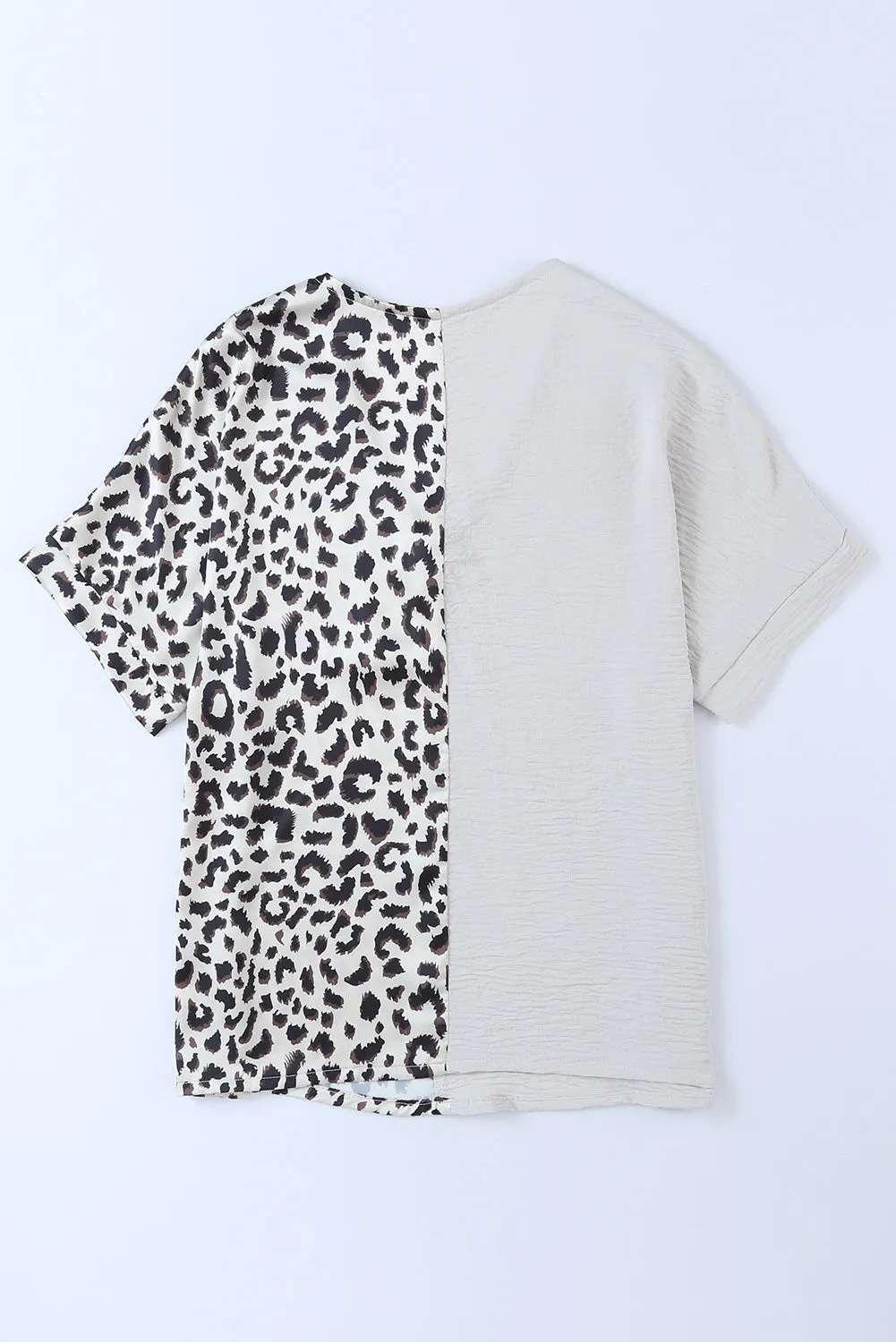 Button-Down Leopard Print Shirt
