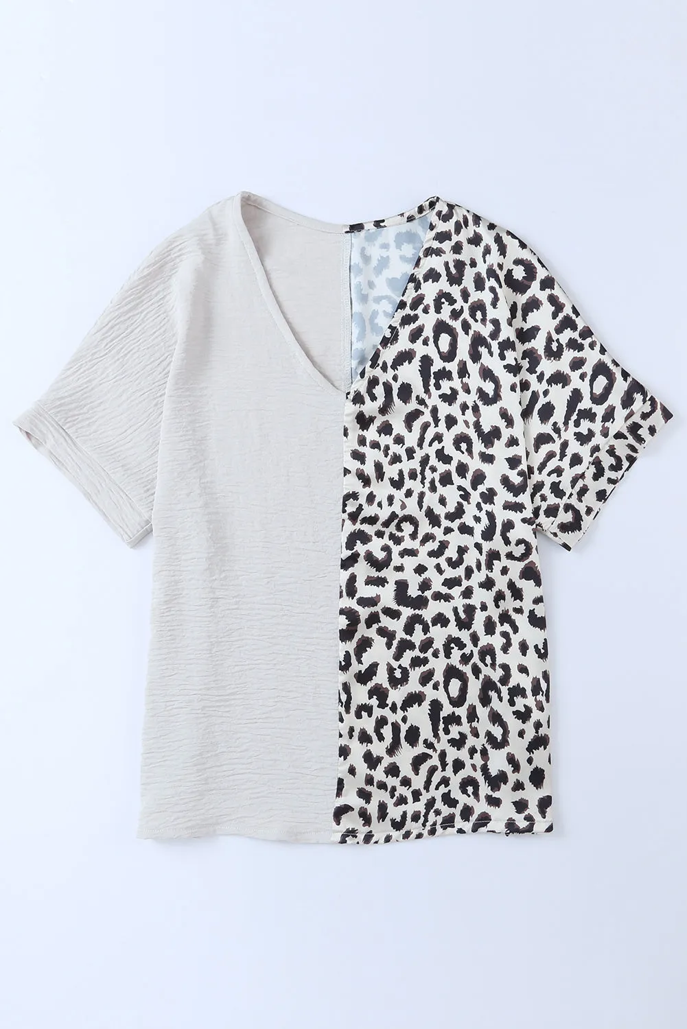 Button-Down Leopard Print Shirt
