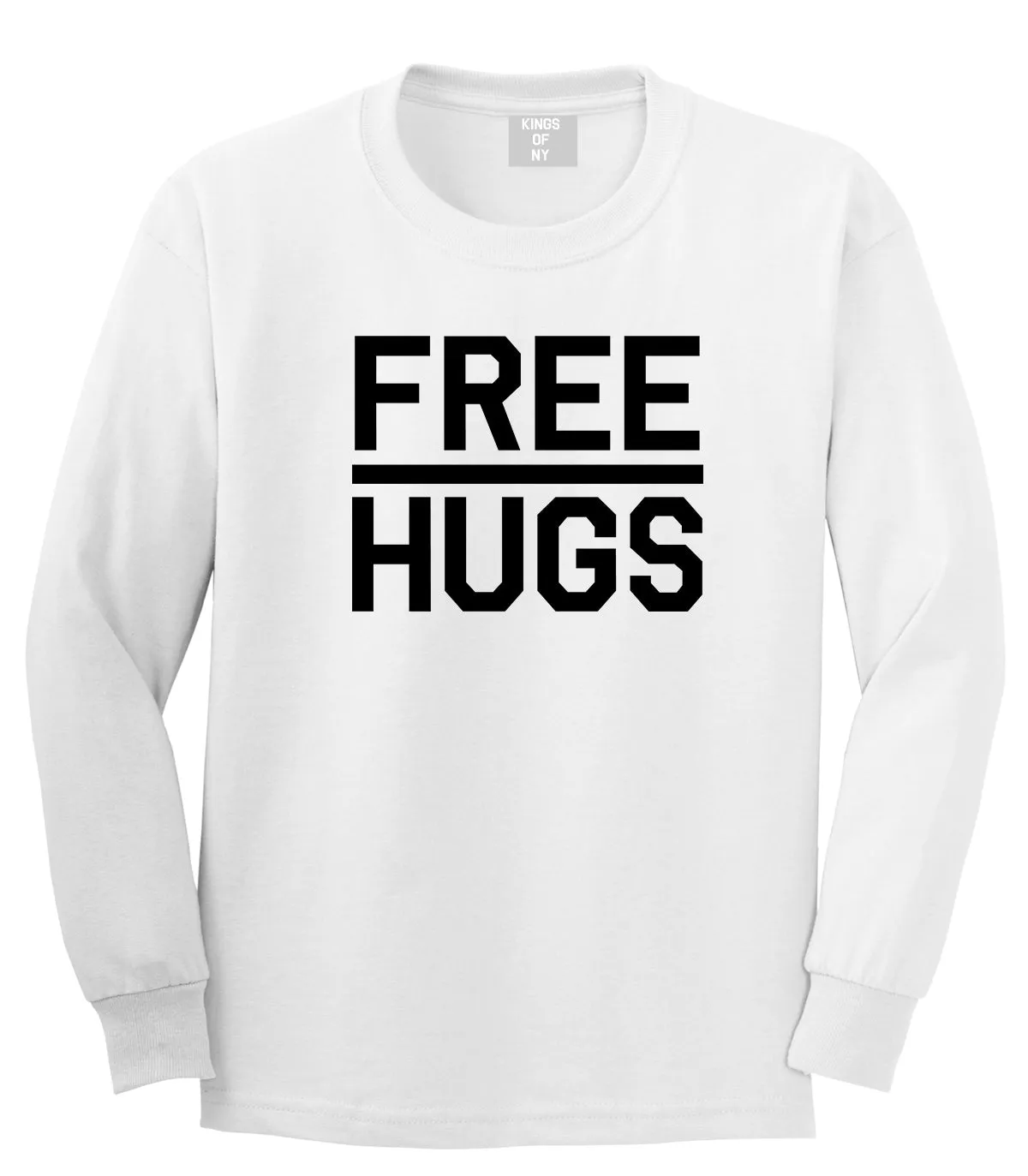 Free Hugs Funny Mens Long Sleeve T-Shirt