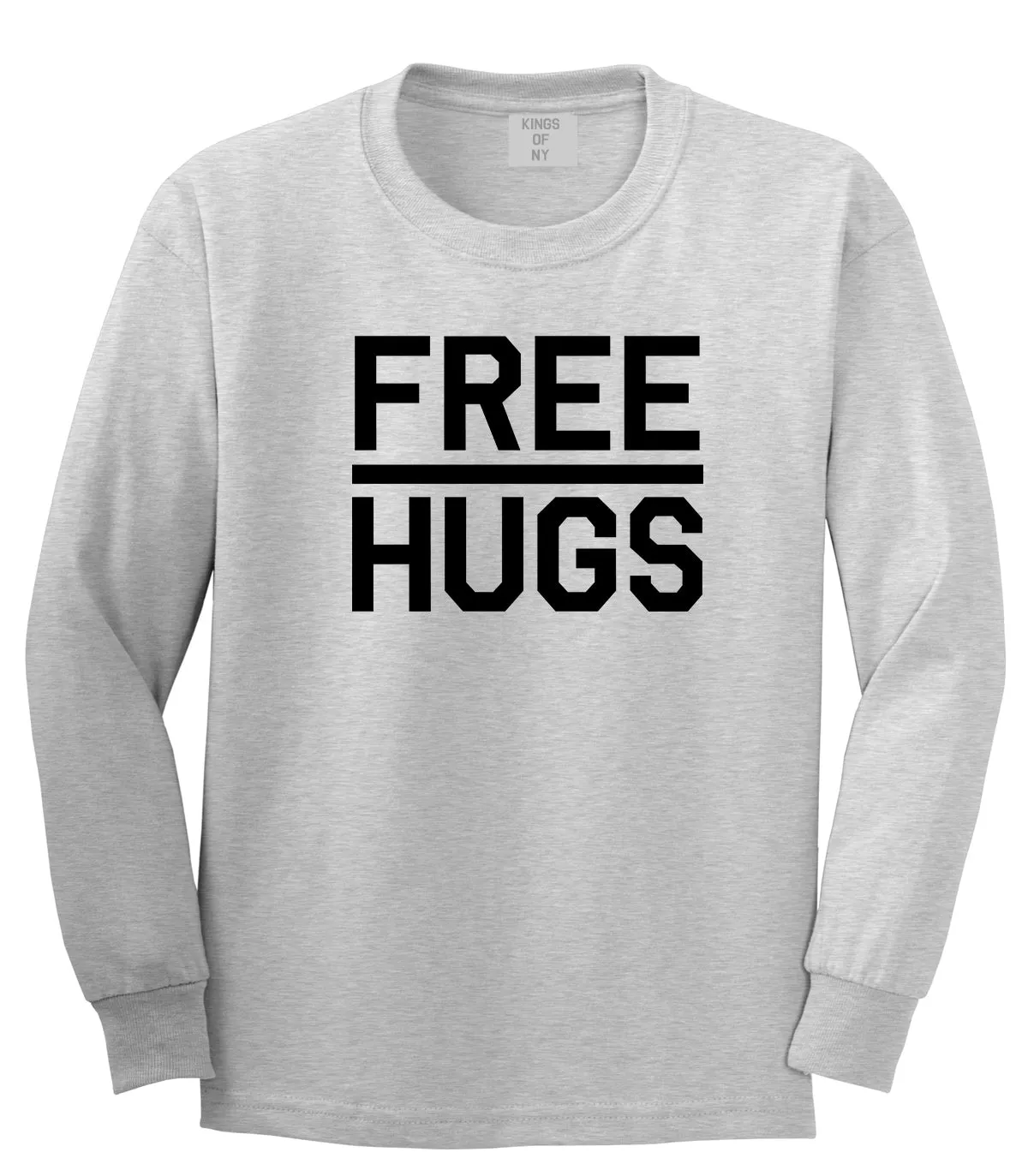 Free Hugs Funny Mens Long Sleeve T-Shirt