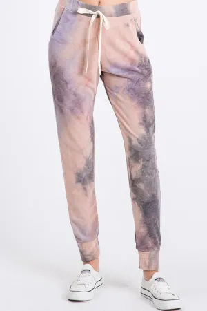 Good Vibes Tie Dye Joggers