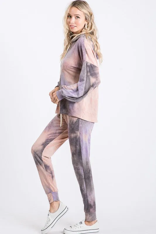 Good Vibes Tie Dye Joggers