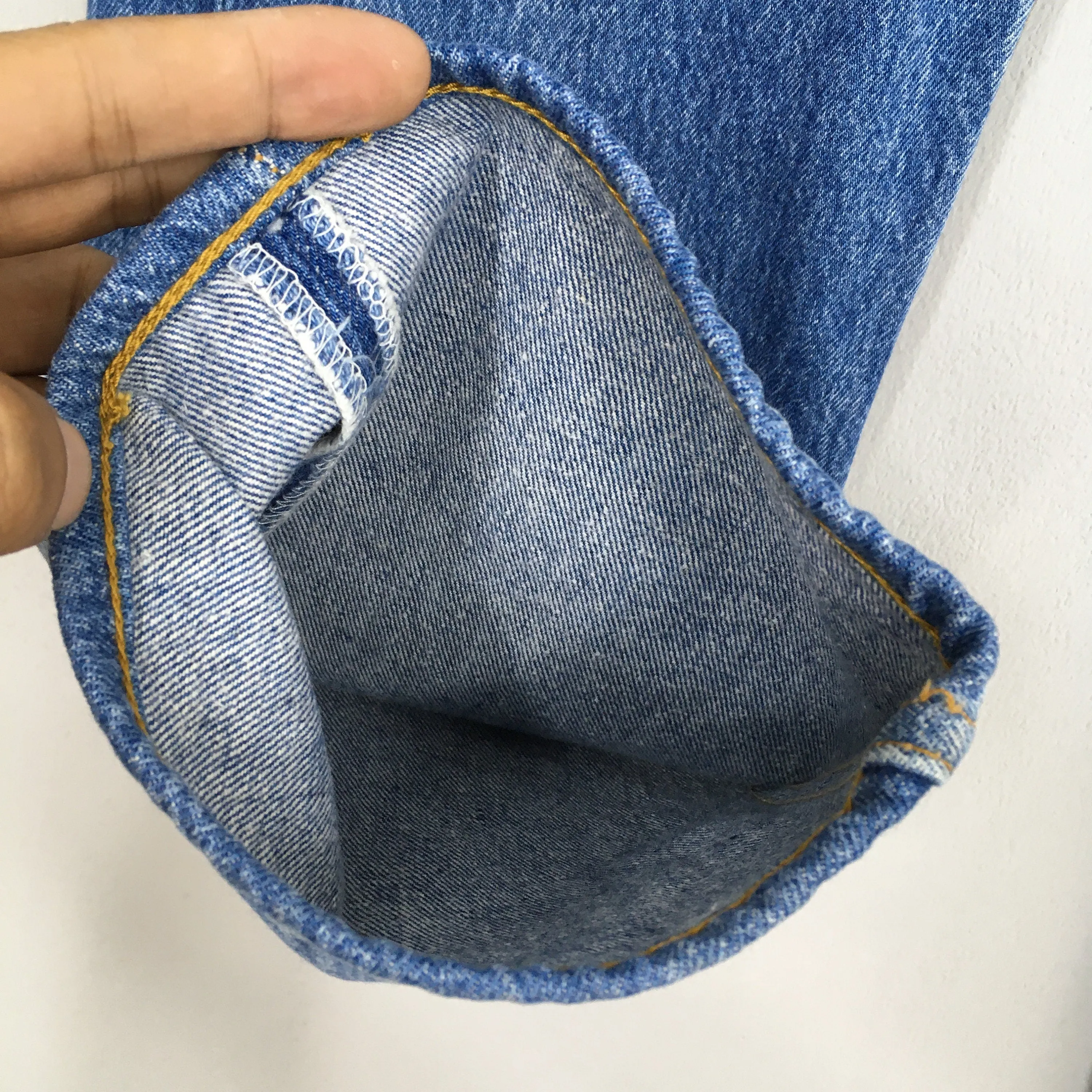 Levi's 501 Indigo Blue Jeans Stonewash Size 31x28.5