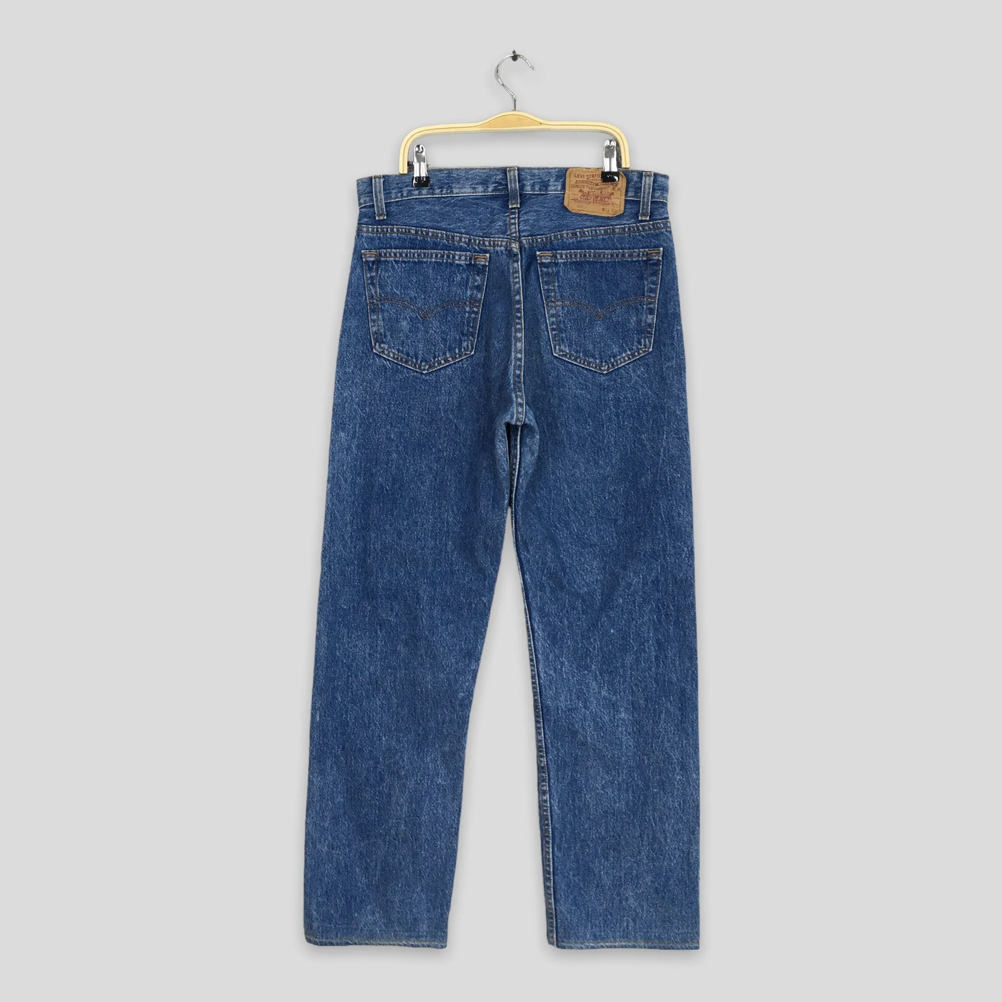 Levi's 501 Indigo Blue Jeans Stonewash Size 31x28.5