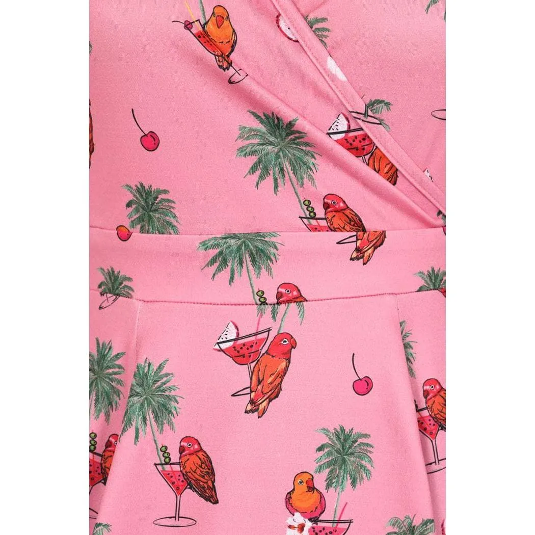 Lyra Mini Dress - Vacation Cocktail