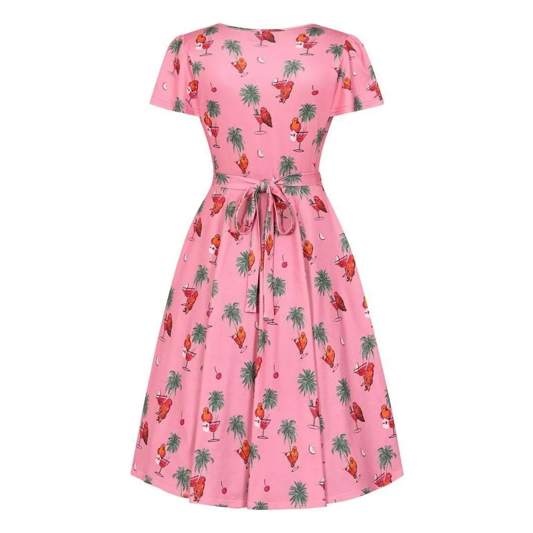 Lyra Mini Dress - Vacation Cocktail