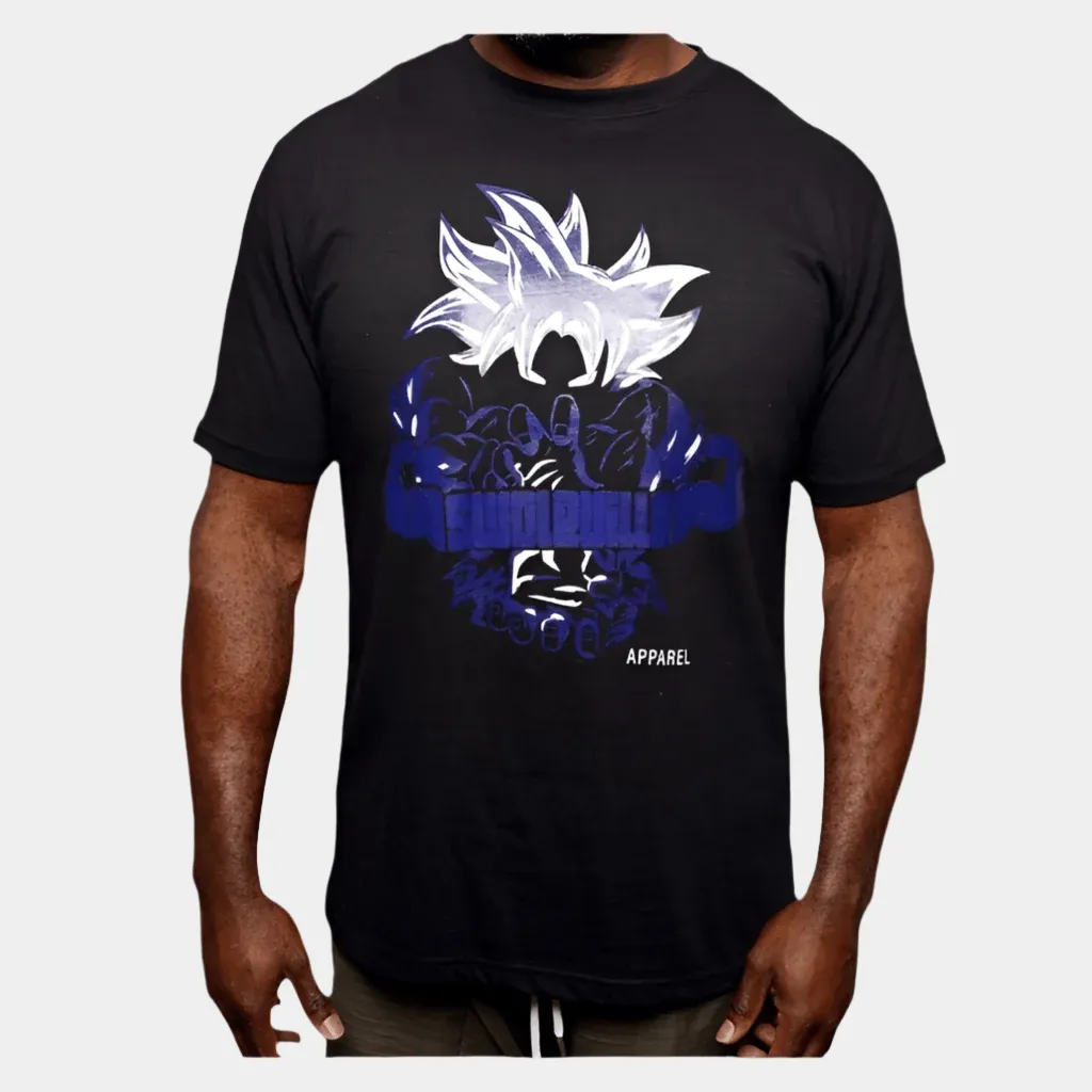 Men's Anime Graphic Tee-Shirt