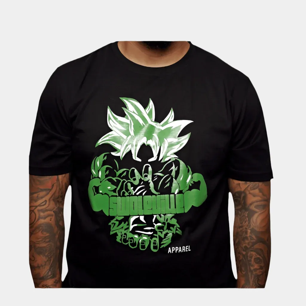 Men's Anime Graphic Tee-Shirt
