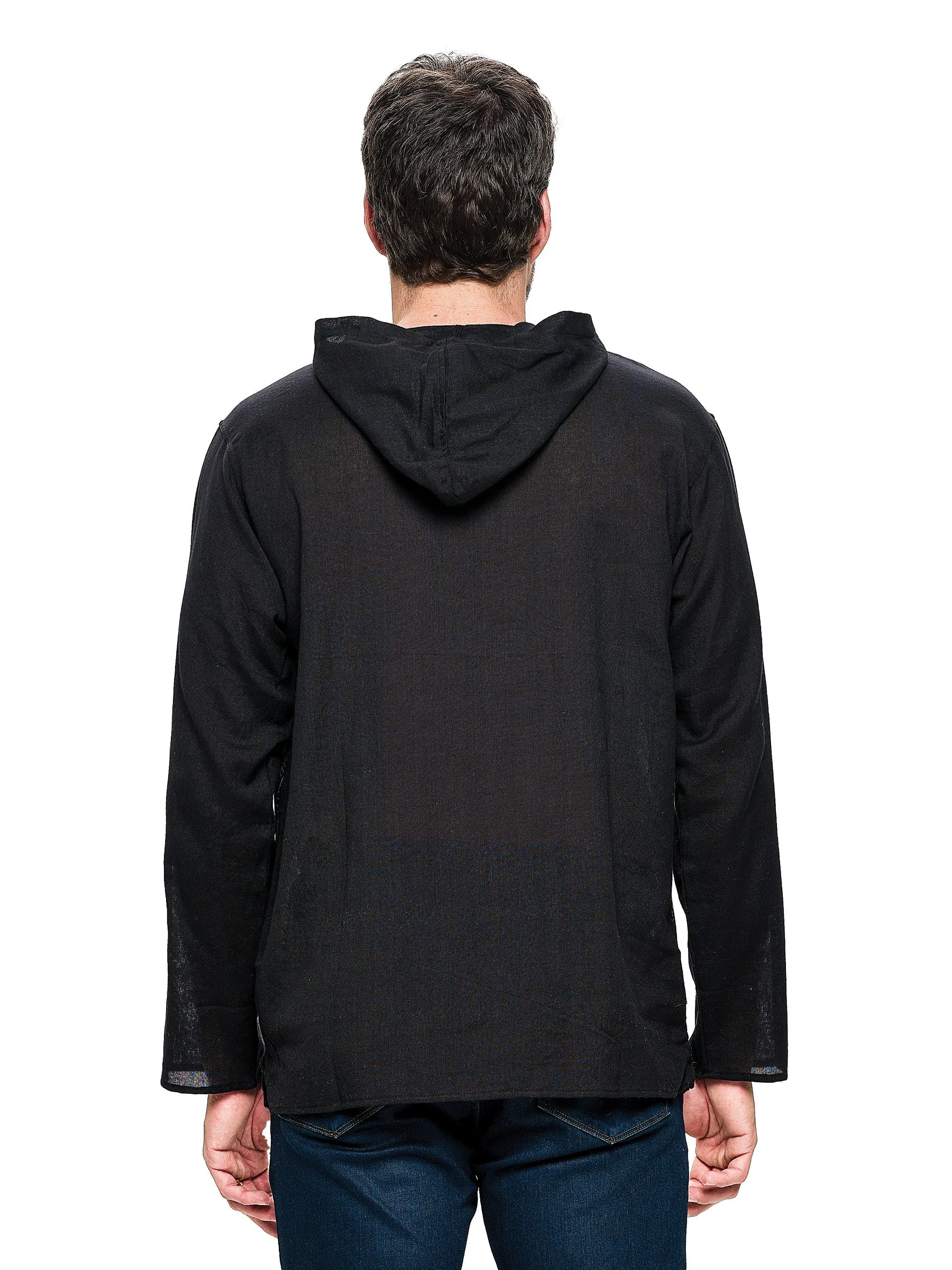 Men's Hooded T Shirt Sacred Geometry