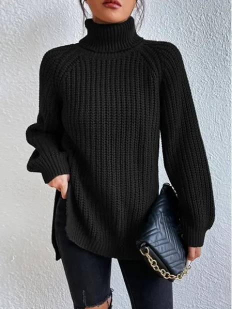 ONDINE | KNITTED TURTLENECK SWEATER
