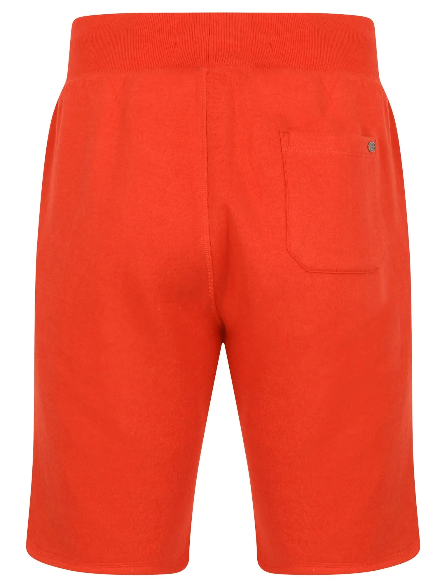 Portland Bay Applique Jogger Shorts In Formula One Red - Tokyo Laundry