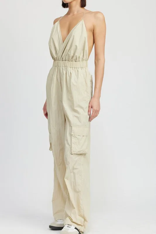 Sarah Cargo Jumpsuit