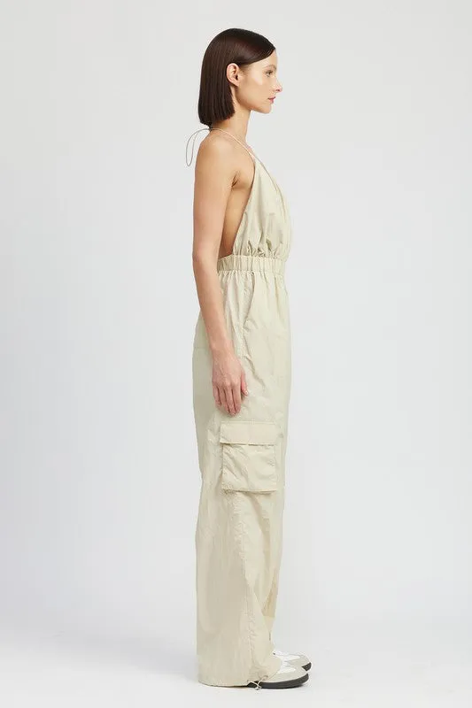 Sarah Cargo Jumpsuit
