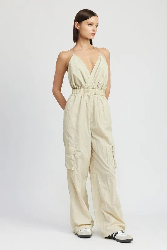 Sarah Cargo Jumpsuit