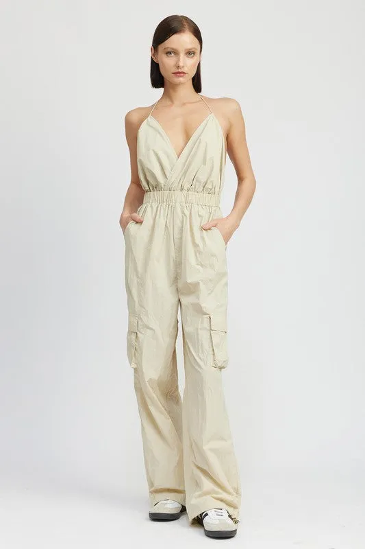 Sarah Cargo Jumpsuit