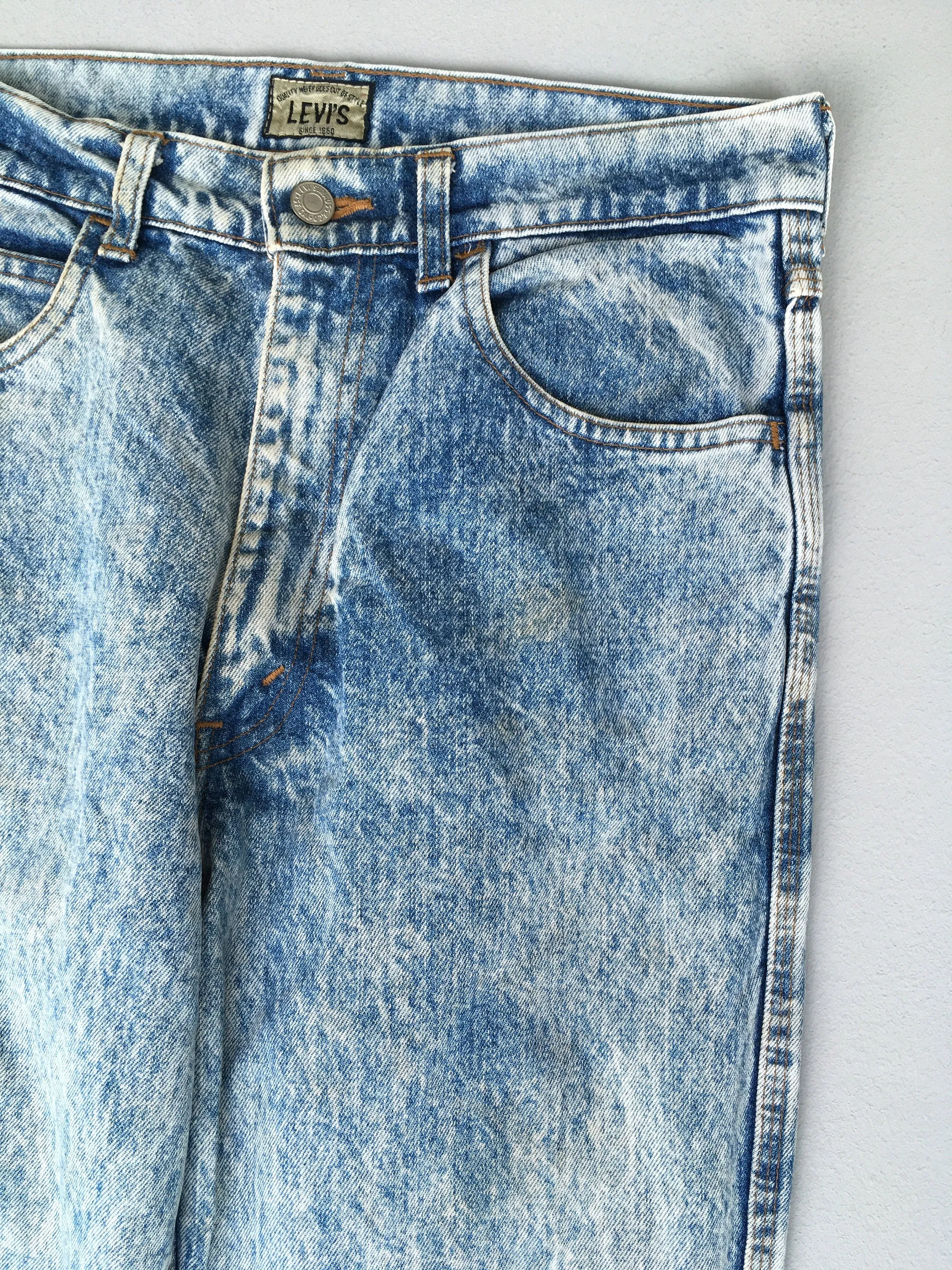 Size 30x31.5 Levi's 636 Faded Blue Jeans