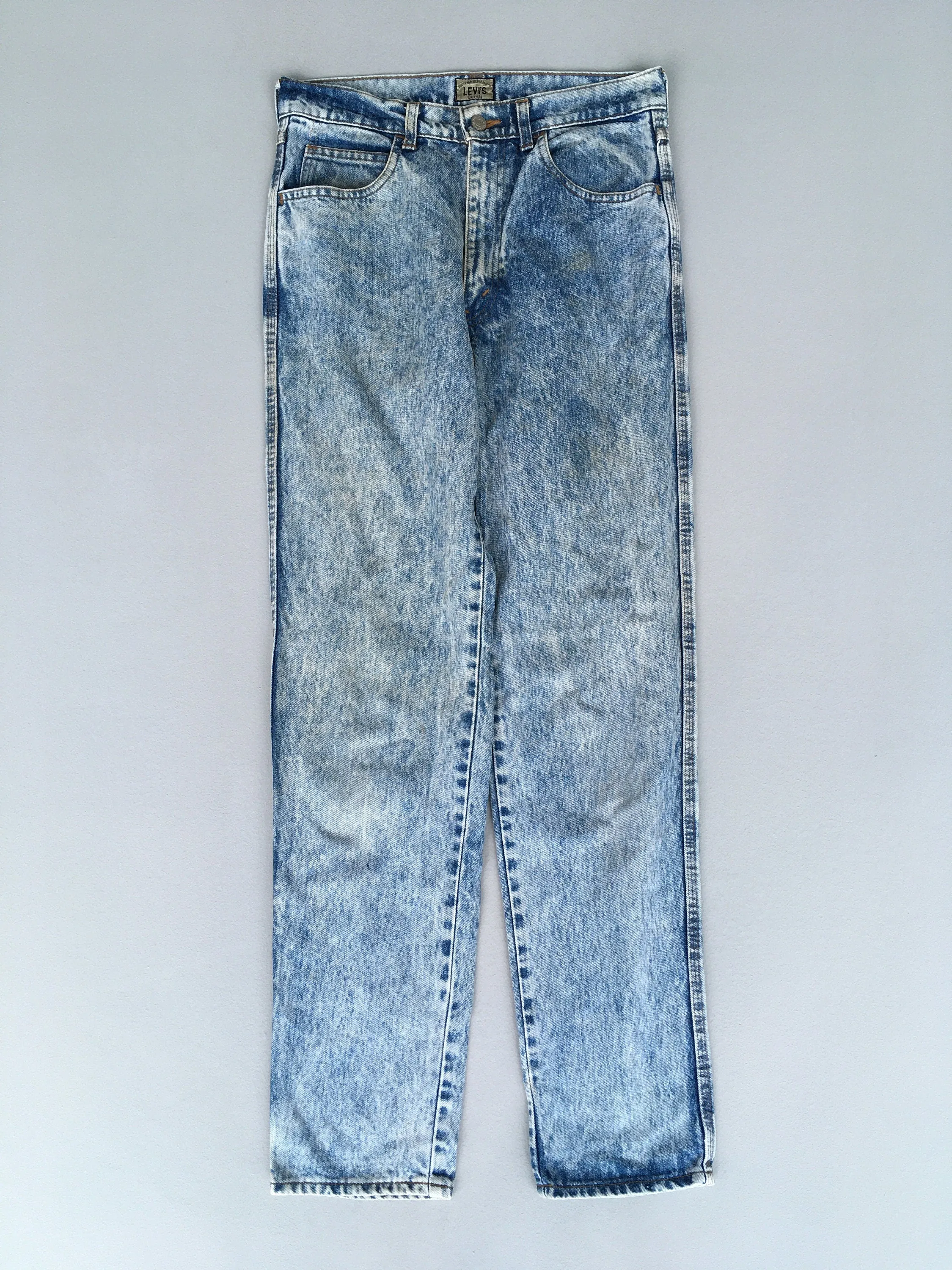 Size 30x31.5 Levi's 636 Faded Blue Jeans