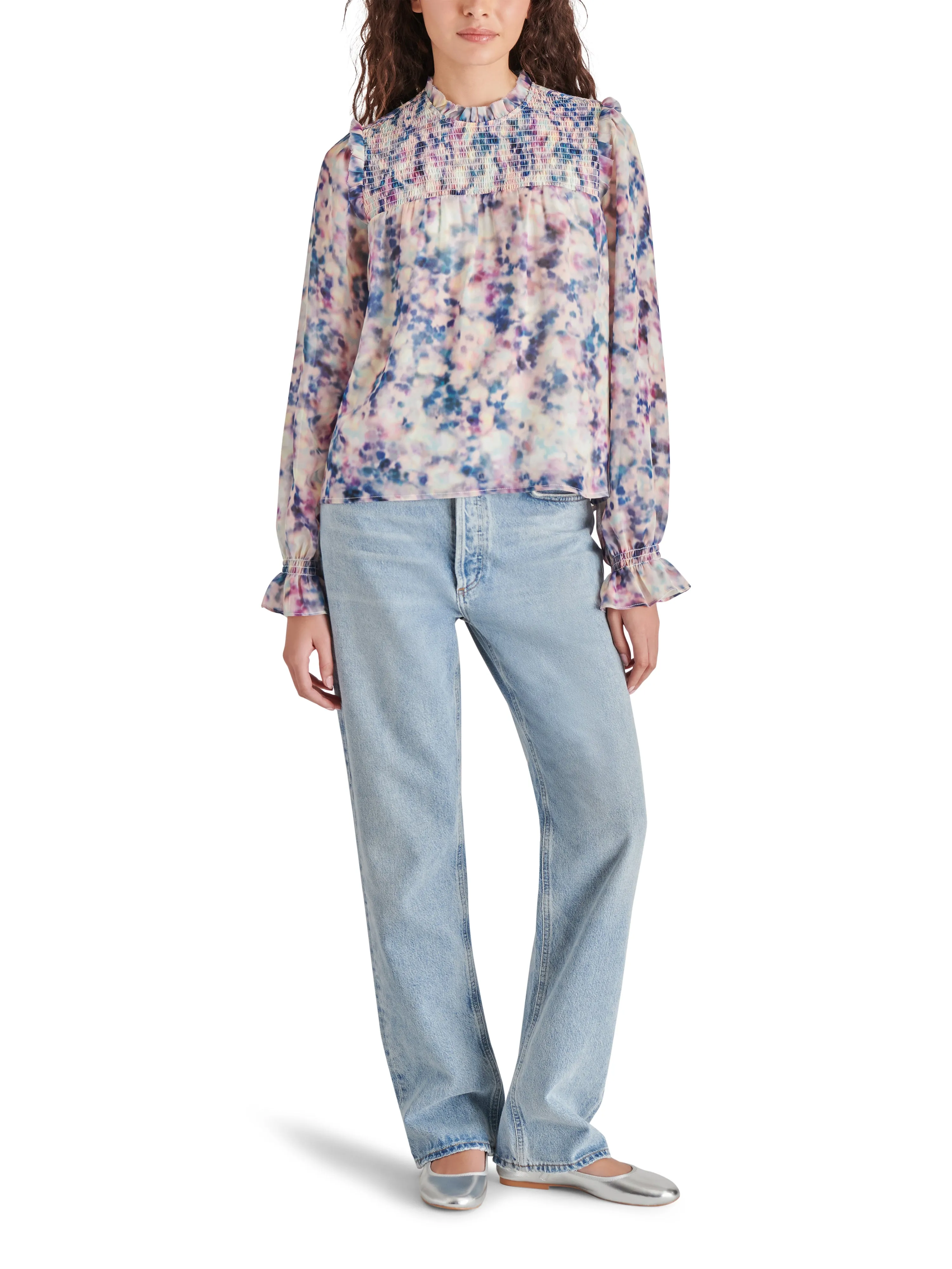 Soleil Watercolor Top