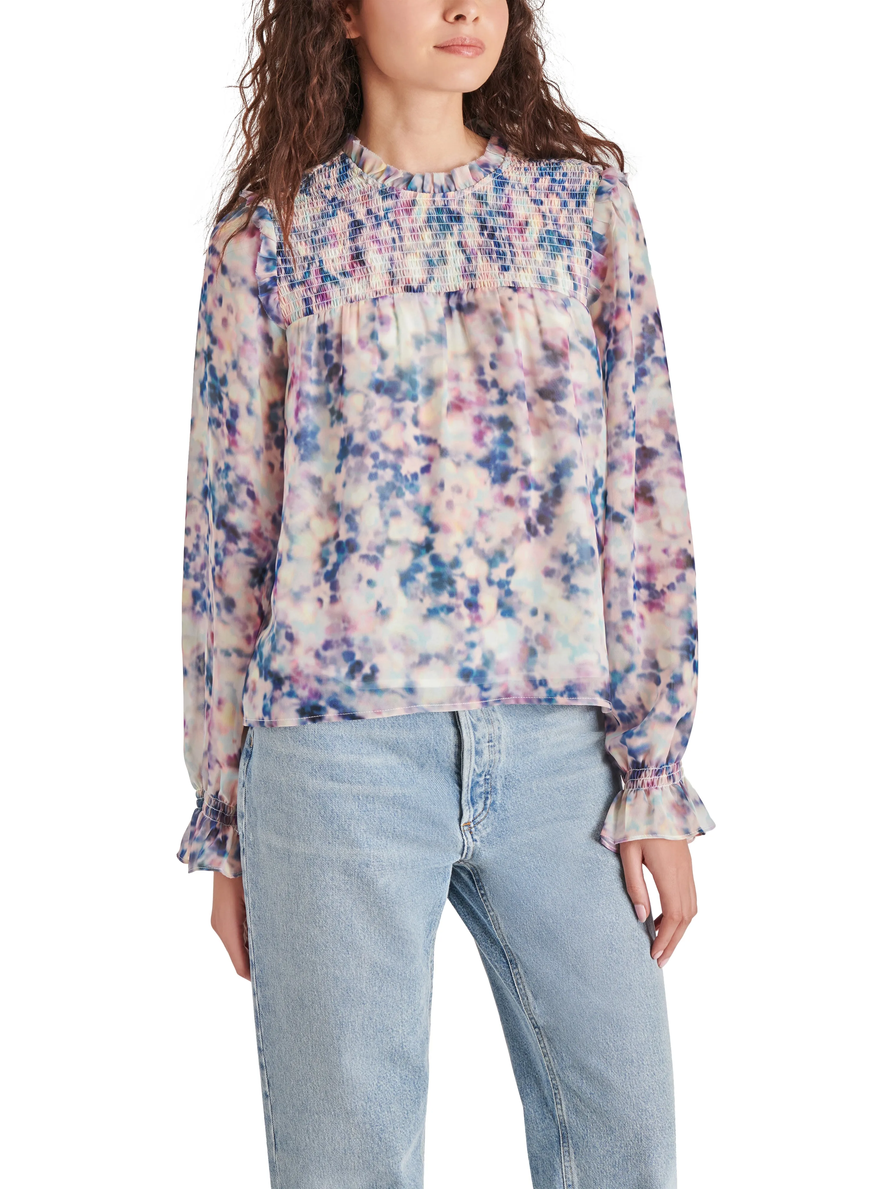 Soleil Watercolor Top