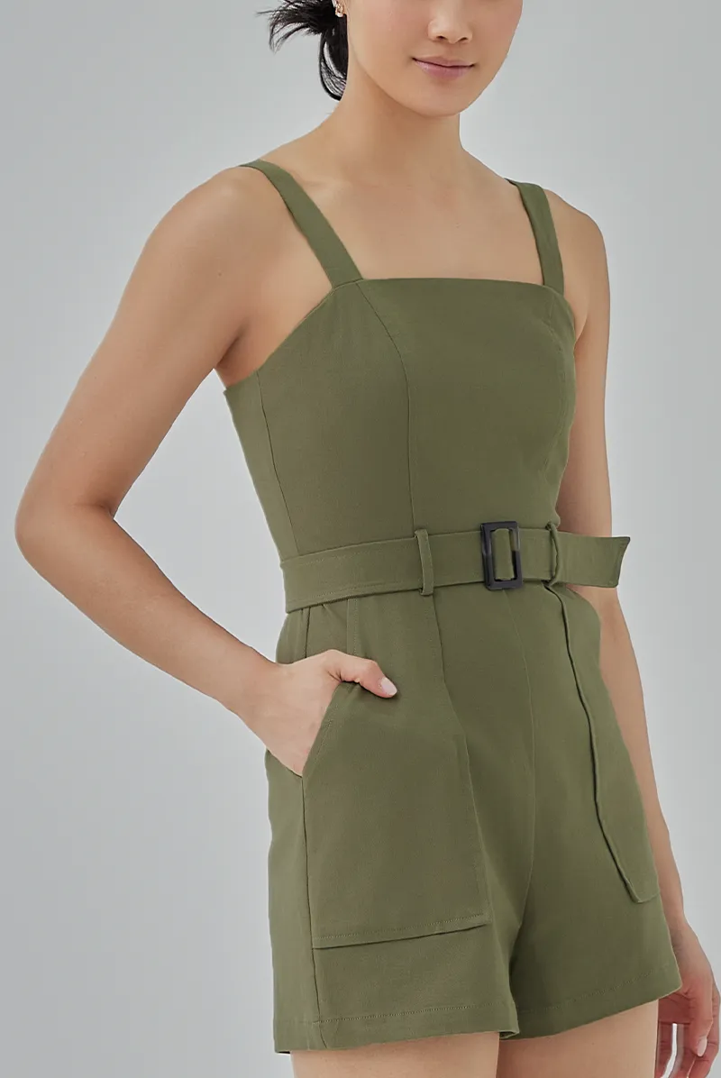 Stormi Utility Romper