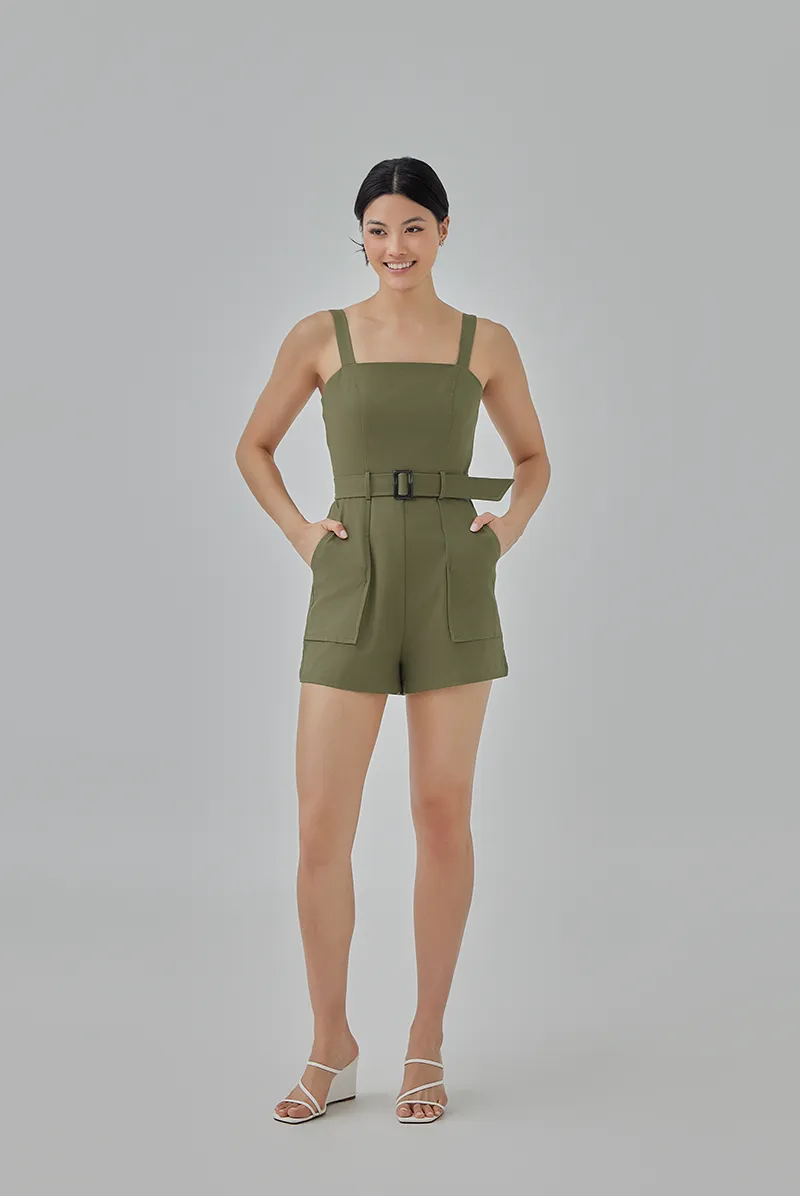 Stormi Utility Romper