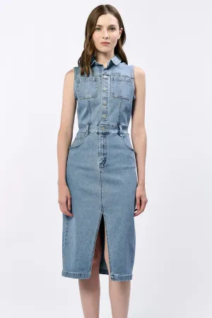 TRISH DENIM DRESS