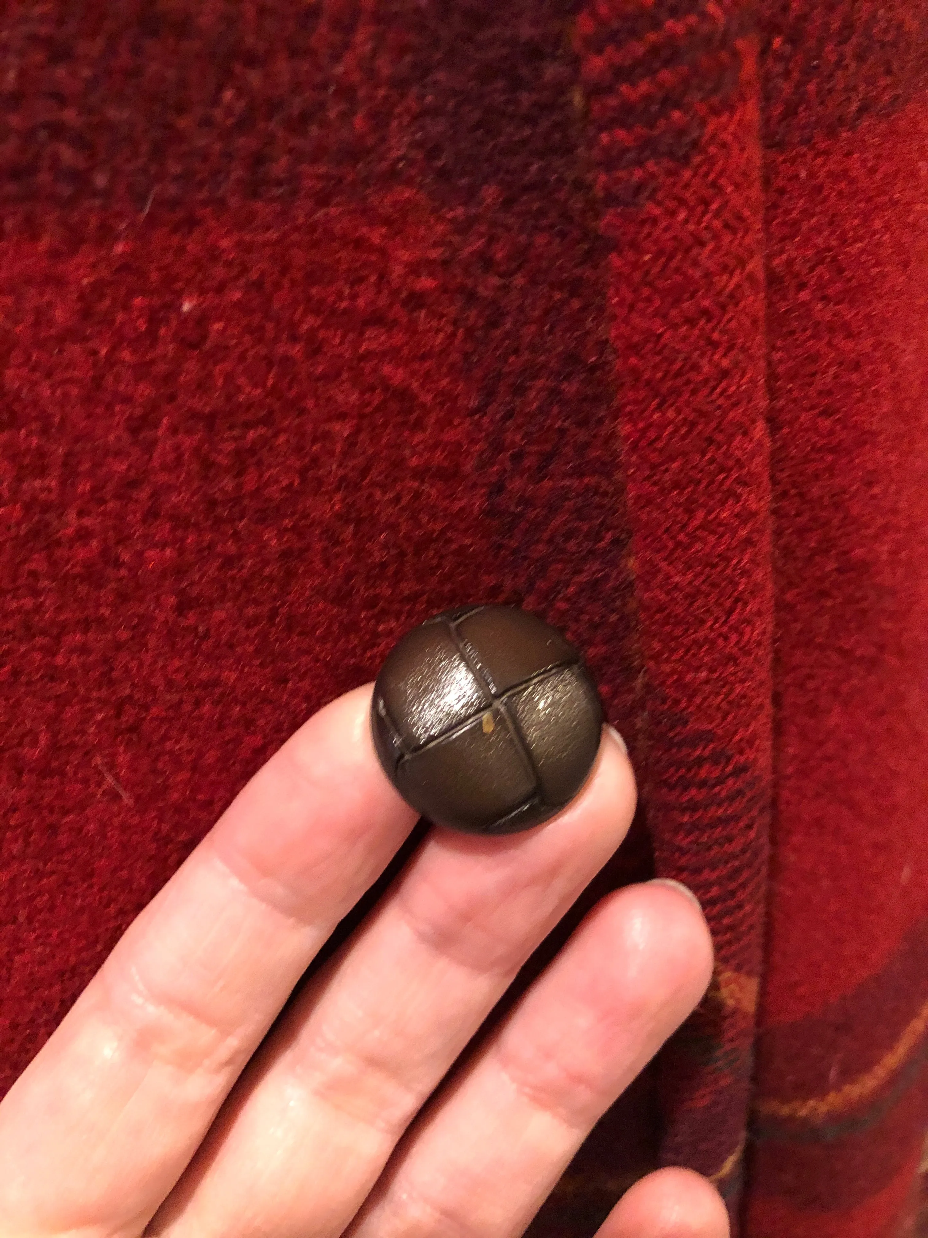 Vintage Rough Wear Red Plaid Jacket, SOLD