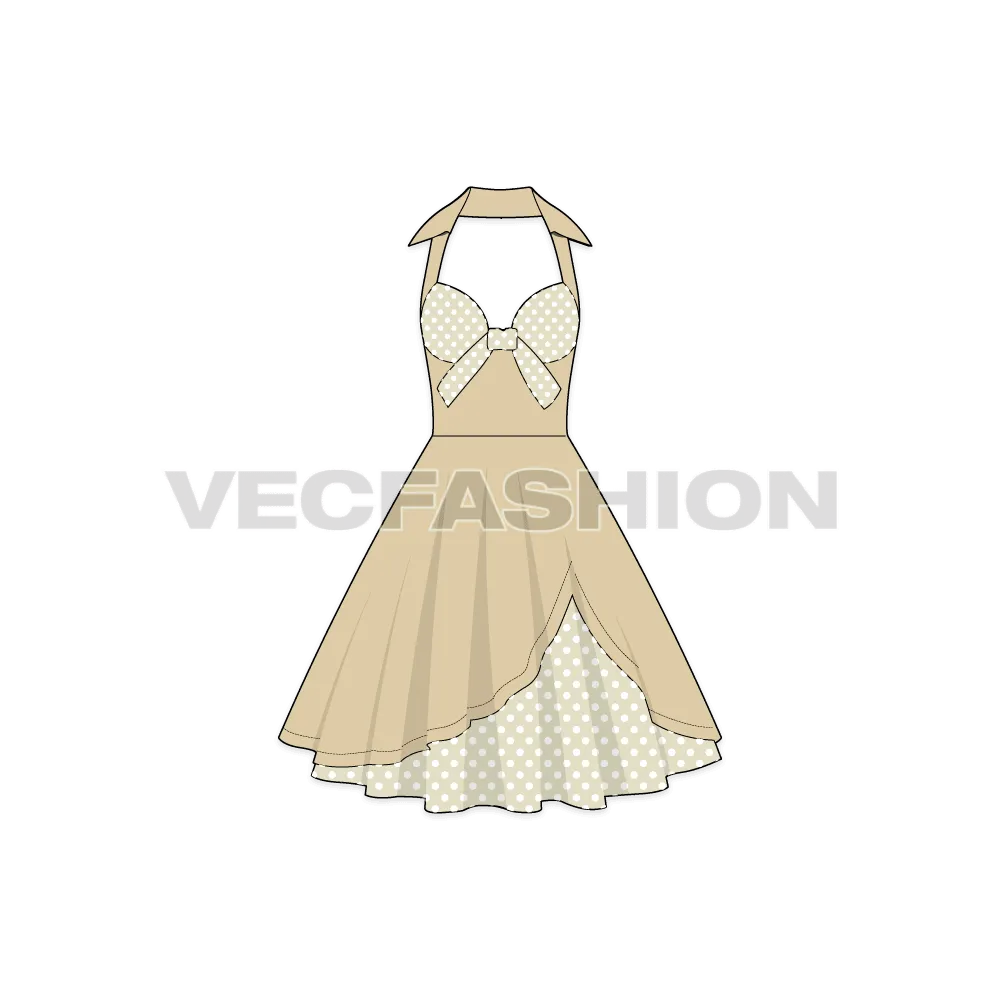 Womens Cocktail Party Dress