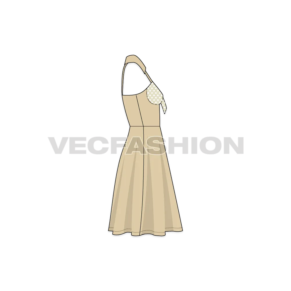 Womens Cocktail Party Dress